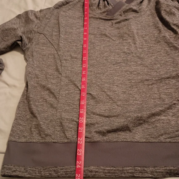 Mondetta Performance Luxury Hooded Pullover Womens Size XL Purple Grey - Picture 5 of 8